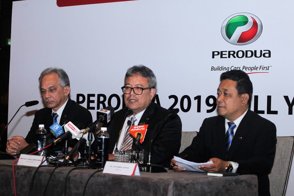 Annual sales record for Perodua 2019