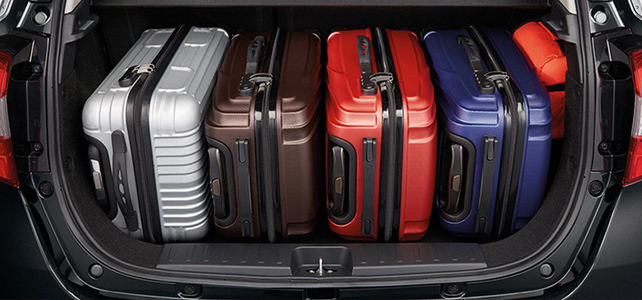 Perodua Myvi Luggage space